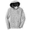 Youth PosiCharge ® Electric Heather Fleece Hooded Pullover Thumbnail